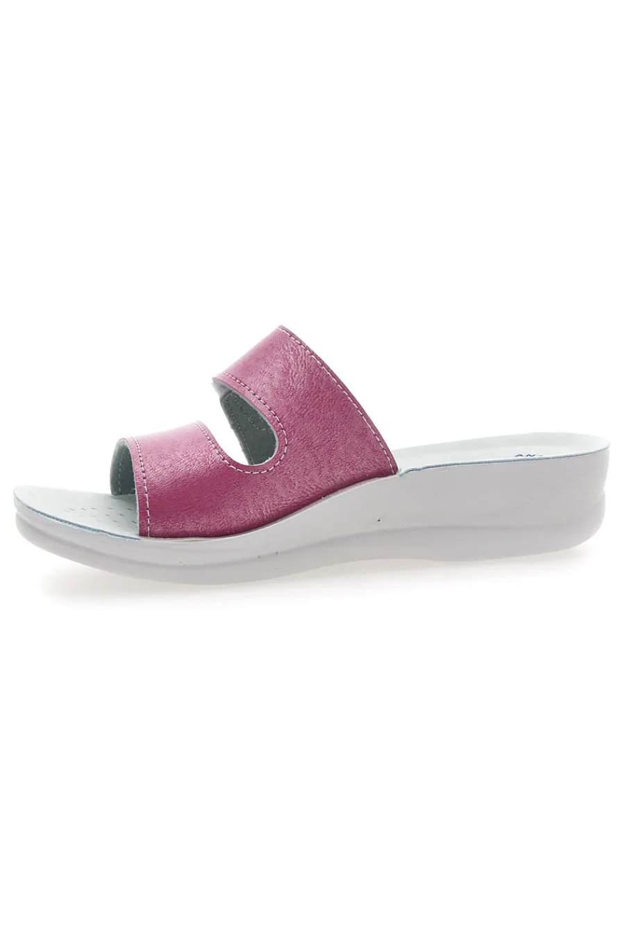 Ciabatte rosa con doppia fascia regolabile e plantare anatomico 63VR-INBLU Best