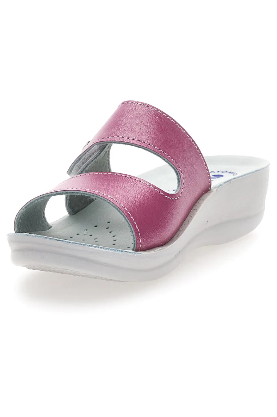 Ciabatte rosa con doppia fascia regolabile e plantare anatomico 63VR-INBLU Best