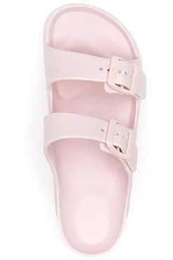Ciabatte con doppia fibbia in gomma HM07-2T2L
