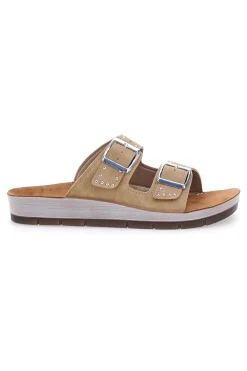 Ciabatte Sabbia con Fibbie 48 CP-INBLU Outlet