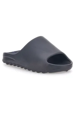 Ciabatte Slide in Gomma Nere World 46-COVERI Outlet