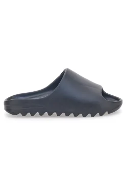 Ciabatte Slide in Gomma Nere World 46-COVERI Outlet