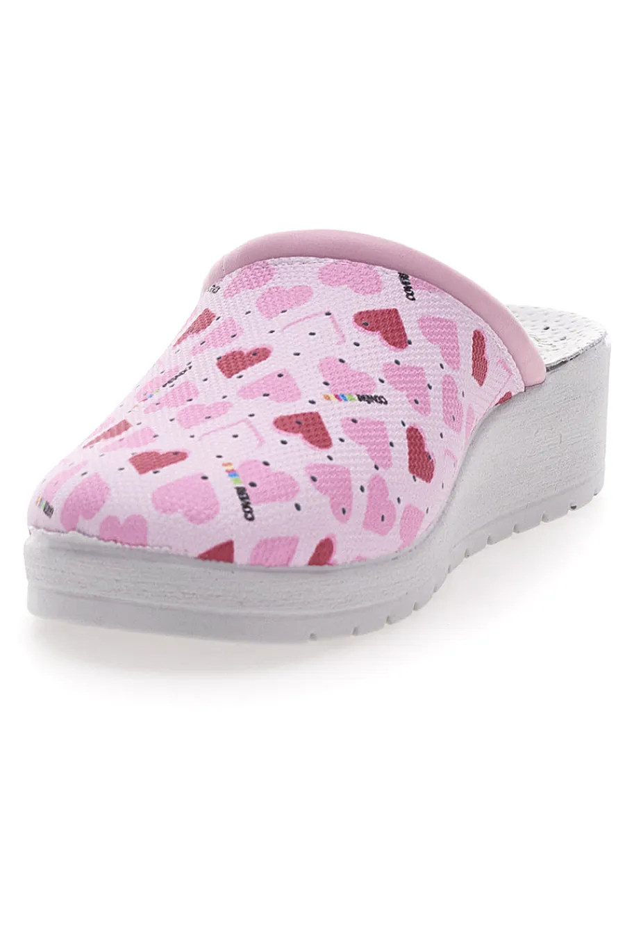 Ciabatte Stampa Cuori 24906-COVERI WORLD Hot