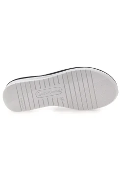 Ciabatte Taupe e a Pois Bianchi Made in Italy 5179-LINEA COMODA Sale