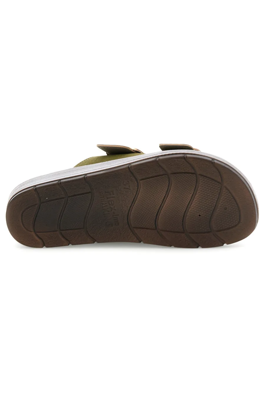 Ciabatte Verde Doppia Fibbia 61 CP-INBLU Discount