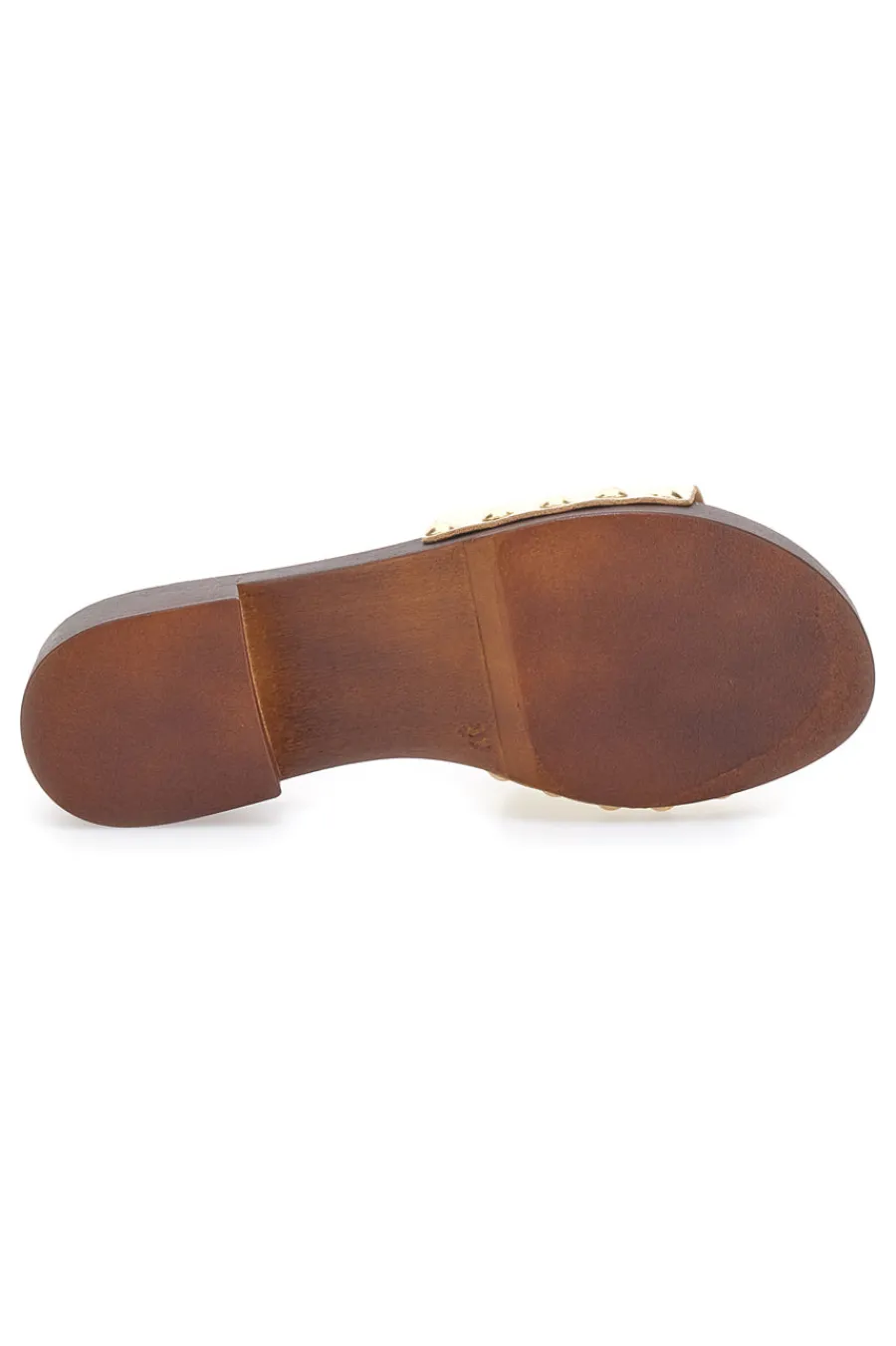 Ciabatte Zoccoli con borchie dorate e tacco basso 9326-PITTARELLO LOVE Best