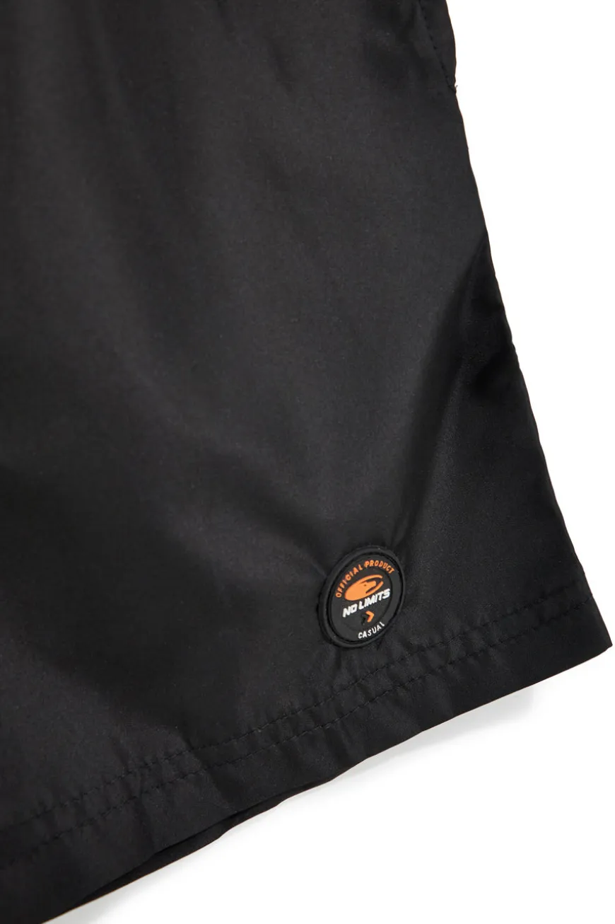 Costume da bagno nero con tasche laterali e tasca posteriore No limits MASS001S25