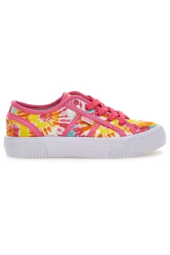 California Canvas Sneakers Fuxia-COVERI Clearance