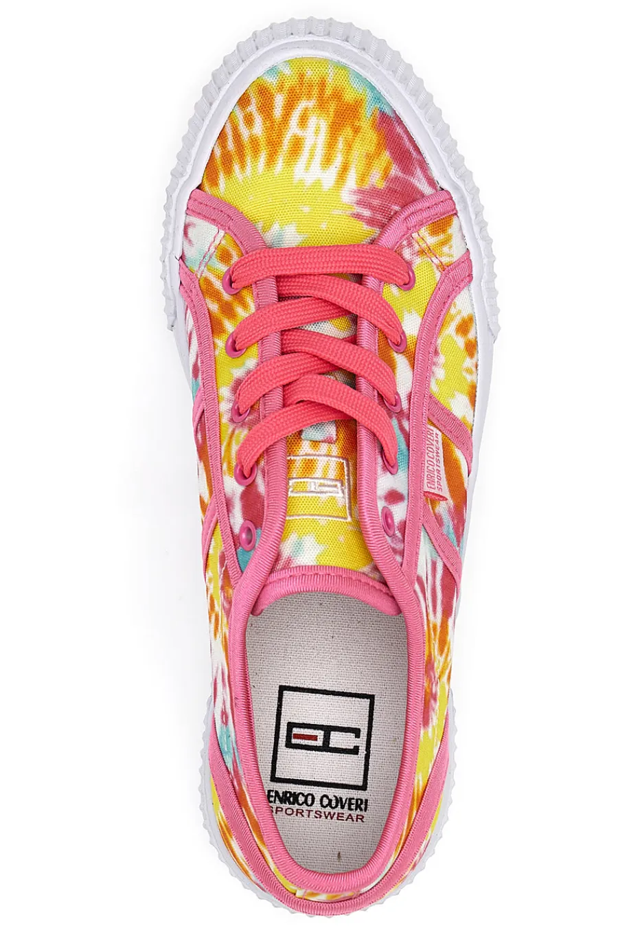 California Canvas Sneakers Fuxia-COVERI Clearance