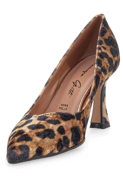 Décolleté animalier con tacco medio 3354-FRANCESCA GRITTI