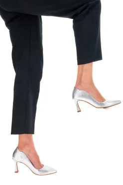 Décolleté Argento a Punta 5384-PITTARELLO ROMANTIC New