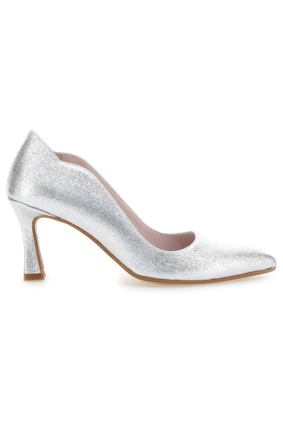 Décolleté Argento a Punta 5384-PITTARELLO ROMANTIC New
