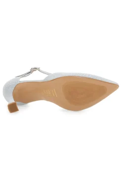Décolleté Argento Con Cinturino alla Caviglia 5373-PITTARELLO ROMANTIC Discount