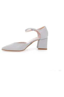 Décolleté Argento Con Tacco a Blocco 2781-PITTARELLO ROMANTIC Hot