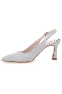 Décolleté Argento Tacco 9 Cm 2371-PITTARELLO ROMANTIC Best