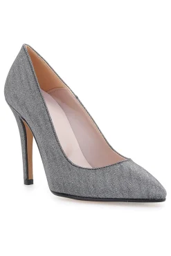 Dècolletè a stiletto nere con brillantini 2423-PITTARELLO ROMANTIC Discount