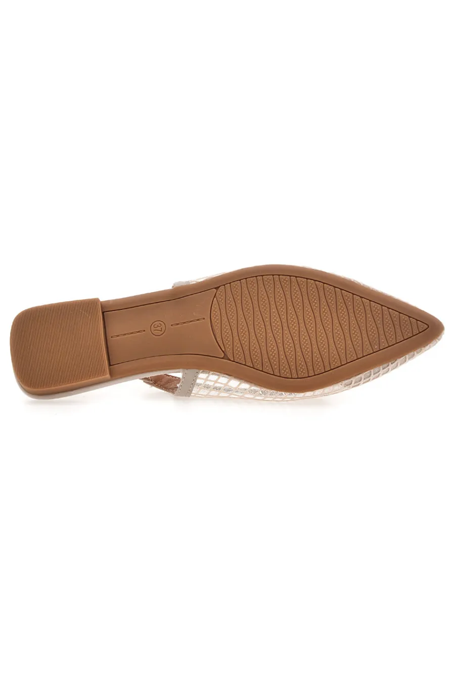 Décolleté beige con cinturino posteriore Le havre XQJ52012-LE HAVRE PARIS Discount