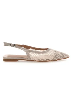 Décolleté beige con cinturino posteriore Le havre XQJ52012-LE HAVRE PARIS Discount