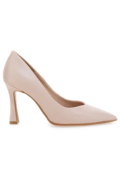Décolleté beige con tacco 157-FRANCESCA GRITTI
