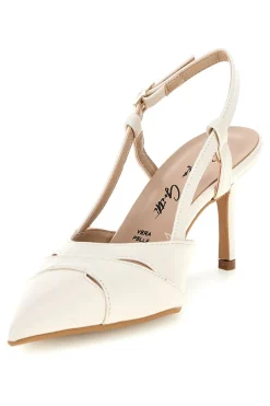 Décolleté in vera pelle con cinturino P7060-FRANCESCA GRITTI Outlet
