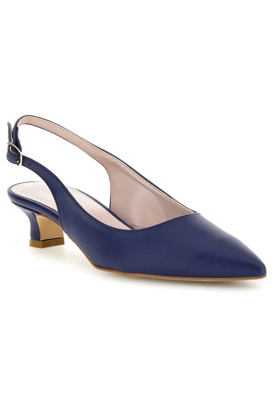 Décolleté blu con cinturino 3990-PITTARELLO GLAM Outlet