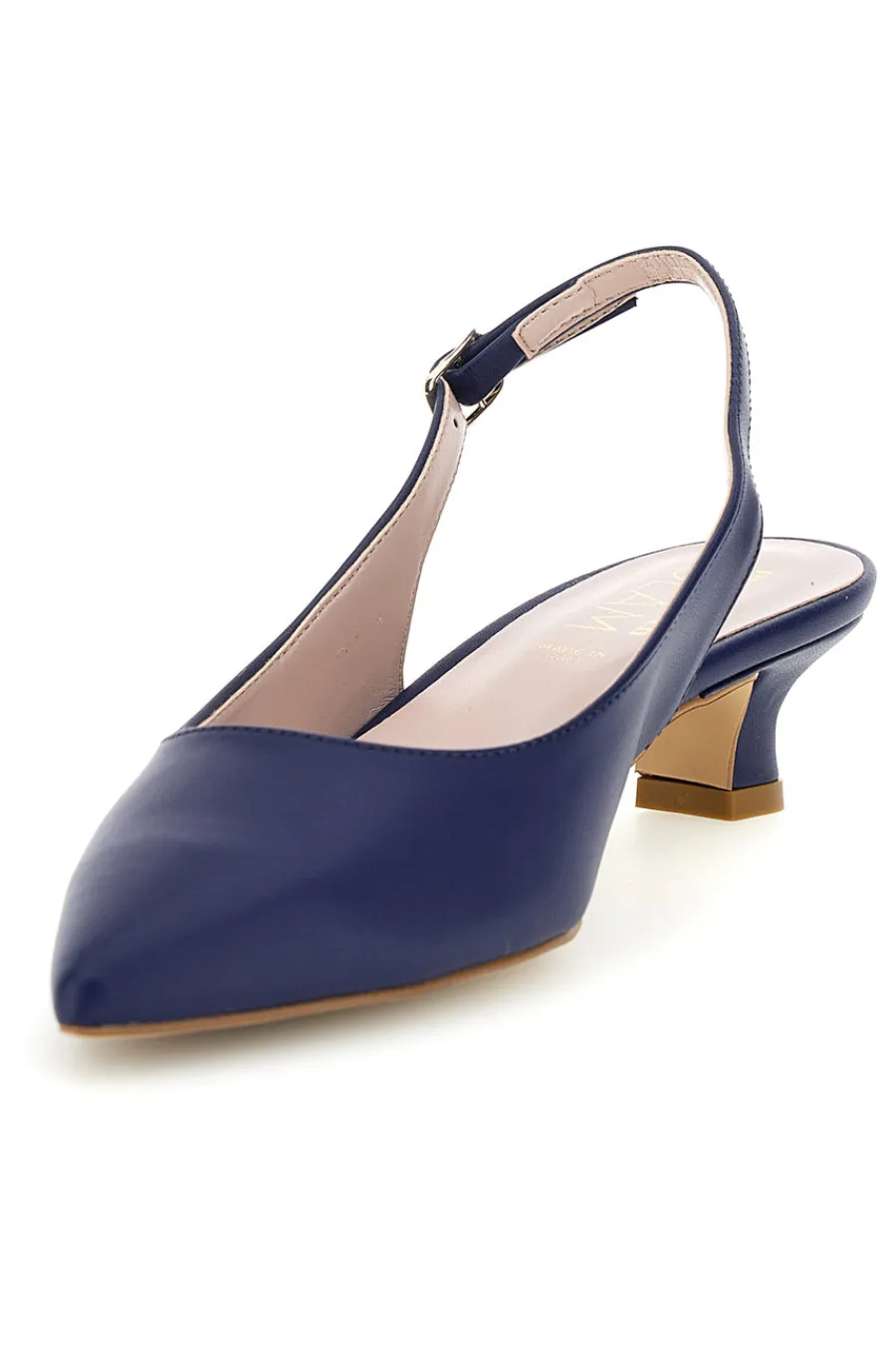 Décolleté blu con cinturino 3990-PITTARELLO GLAM Outlet