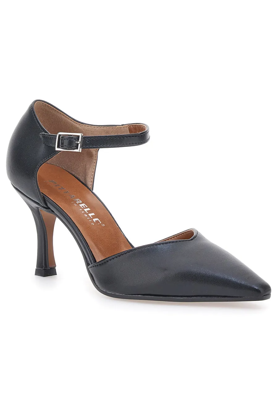 Décolleté con Cinturino 873 Nere-PITTARELLO Discount