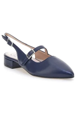 Décolleté da donna blu con cinturino slingback 3888-PITTARELLO GLAM Clearance