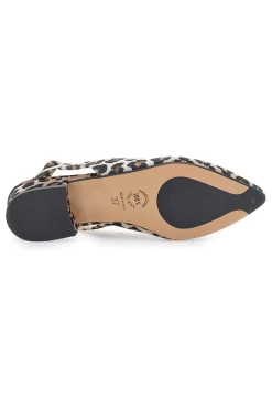 Décolleté da donna leopardato con cinturino slingback 3883-PITTARELLO GLAM Discount