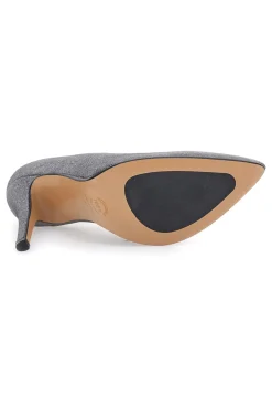 Décolleté grigio scuro glitter con tacco alto 5423-PITTARELLO ROMANTIC Clearance