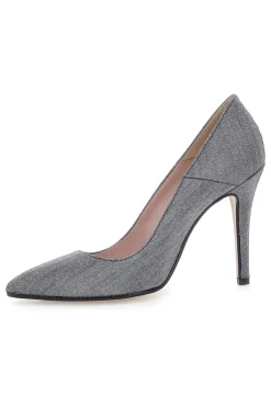Décolleté grigio scuro glitter con tacco alto 5423-PITTARELLO ROMANTIC Clearance