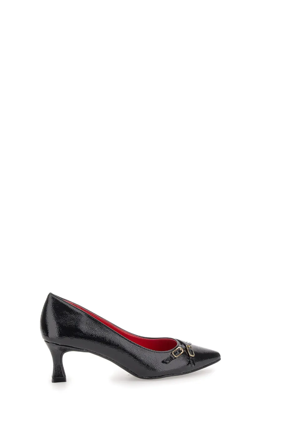 Décolleté in vernice Nera Con tacco a rocchetto 3703-PITTARELLO GLAM Hot