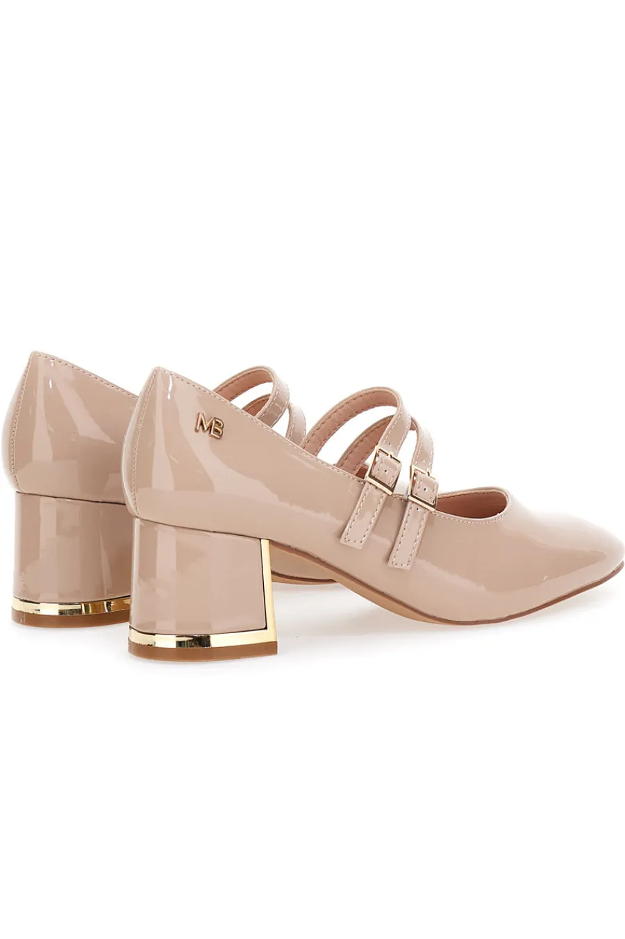Décolleté Mary Jane con Tacco a blocco 50810514-MARIELLA BURANI Best