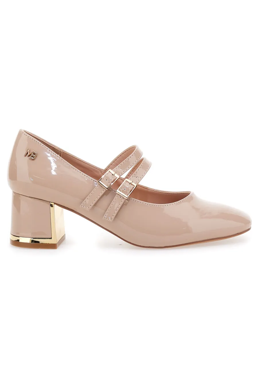 Décolleté Mary Jane con Tacco a blocco 50810514-MARIELLA BURANI Best