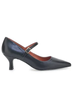 Décolleté Mary Jane nere con tacco basso 6061-PITTARELLO ELITE New
