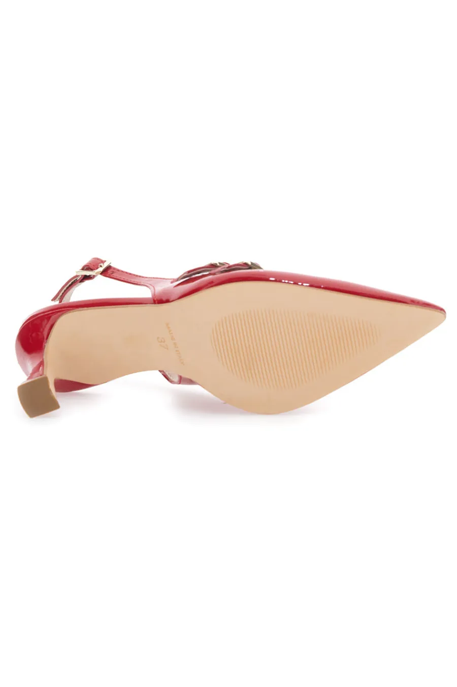 Décolleté Mary Jane Rosso Fuoco 3591-PITTARELLO GLAM Best
