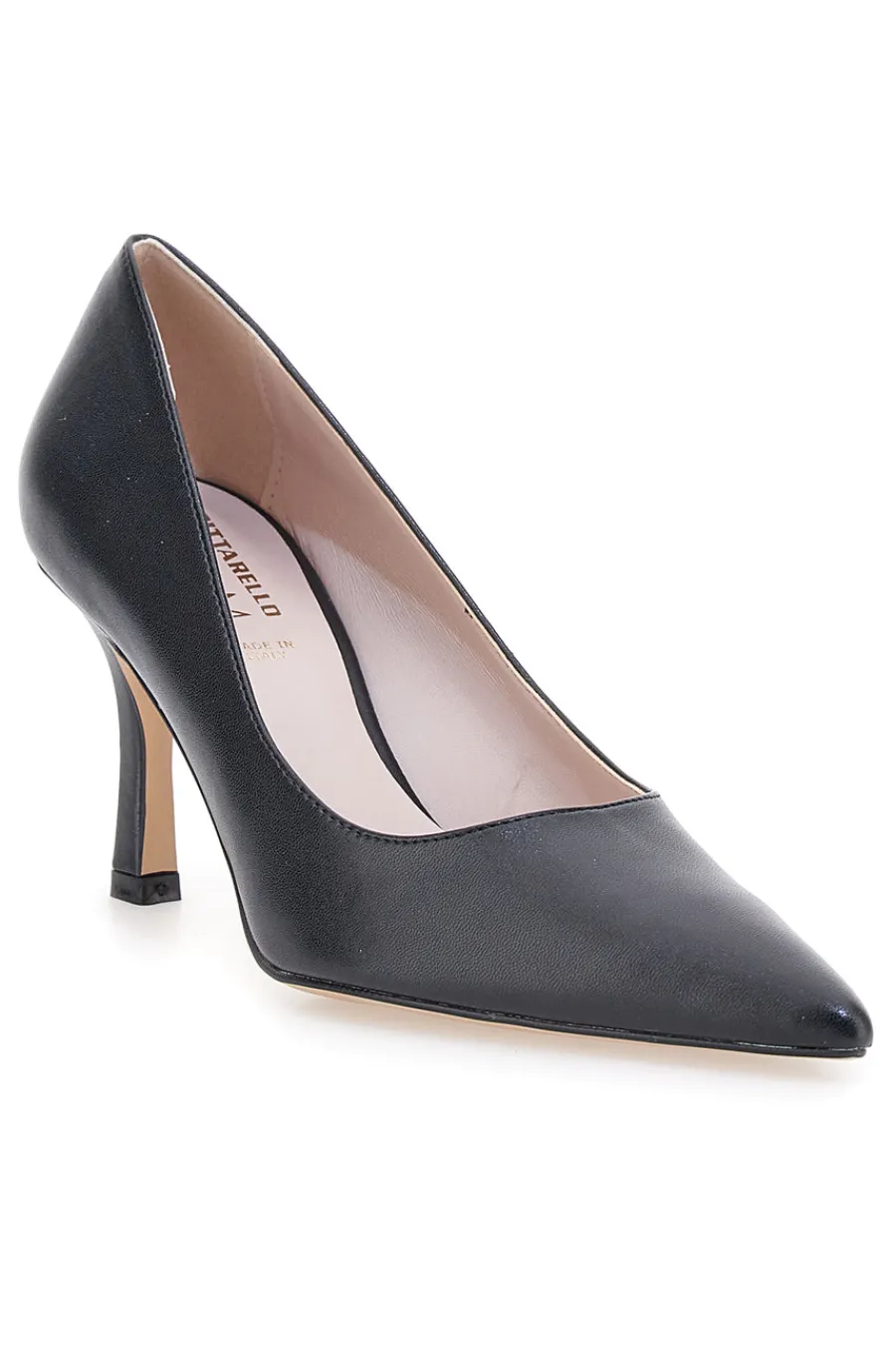 Décolleté nera con tacco 3866-PITTARELLO GLAM Discount