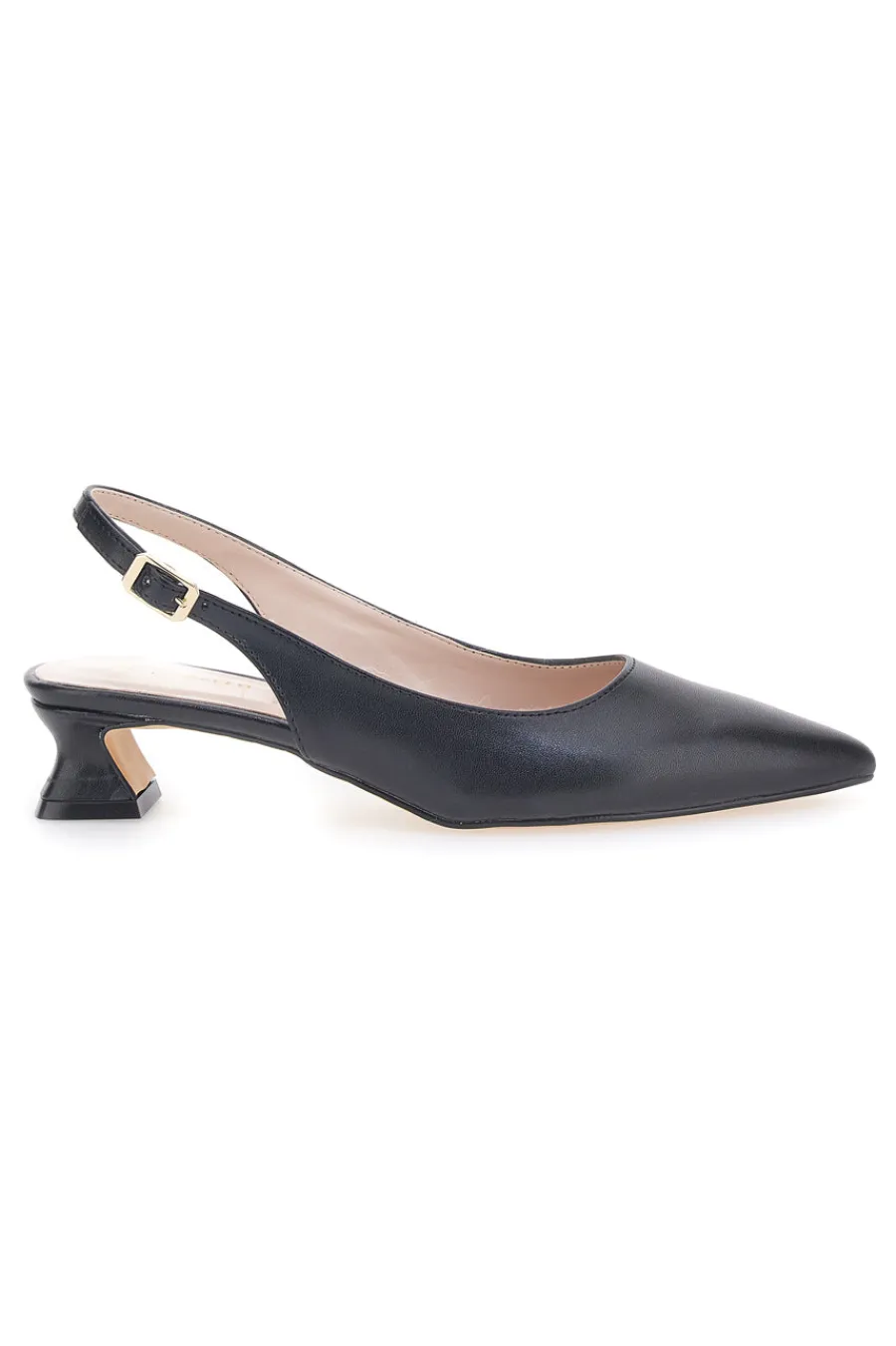 Décolleté Nere A Punta Con Tacco Basso 3614-PITTARELLO GLAM Sale