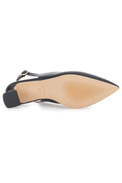 Décolleté Nere A Punta Con Tacco Basso 3614-PITTARELLO GLAM Sale