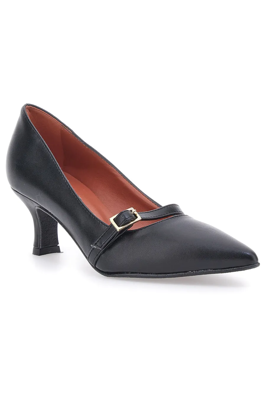 Décolleté Nere A Punta Con Tacco Basso 6070-PITTARELLO ELITE Clearance