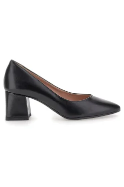 Décolleté nere a punta e tacco a blocco 774-PITTARELLO CLASS New