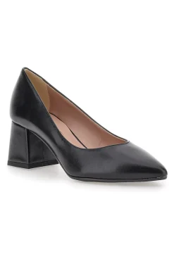 Décolleté nere a punta e tacco a blocco 774-PITTARELLO CLASS New