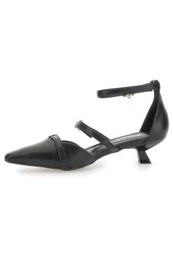 Décolleté nere con cinturini e tacco basso Ferrè F692C711-FERRE' Online