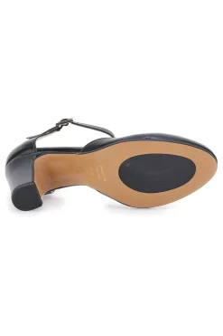 Décolleté Nere con Cinturino alla Caviglia Made in Italy 2561-PITTARELLO GLAM Discount