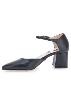 Décolleté nere con cinturino alla caviglia Made in Italy 4781-PITTARELLO VERA Online