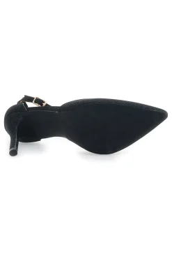 Décolleté Nere con Cinturino alla Caviglia P582-FIRST LADY Clearance