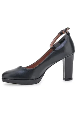 Décolleté nere con cinturino e plateau 2594-PITTARELLO CLASS Online