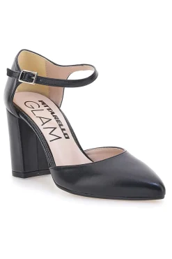 Décolleté Nere Con Cinturino e Tacco a Blocco 2615-PITTARELLO GLAM Hot