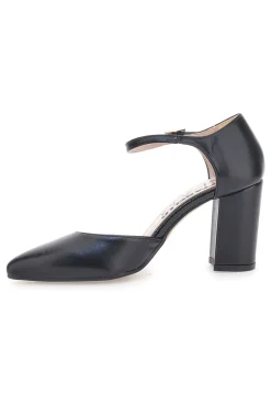 Décolleté Nere Con Cinturino e Tacco a Blocco 2615-PITTARELLO GLAM Hot