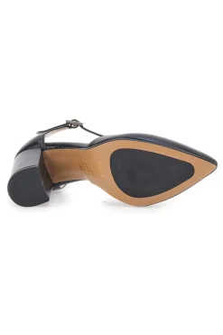 Décolleté Nere Con Cinturino e Tacco a Blocco 2615-PITTARELLO GLAM Hot